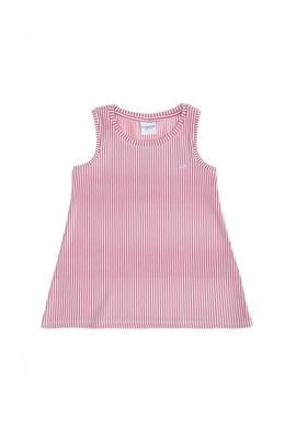 Kız Çocuk Pembe Bisiklet Yaka Tişört - 50270082001