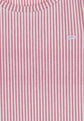 Kız Çocuk Pembe Bisiklet Yaka Tişört - 50270082001