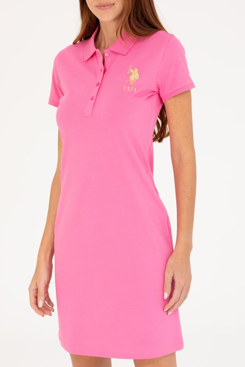 Kadın Pembe Örme Elbise - 50262696067