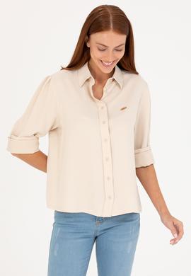 Kadın Taş Uzun Kollu Gömlek - 50264173021