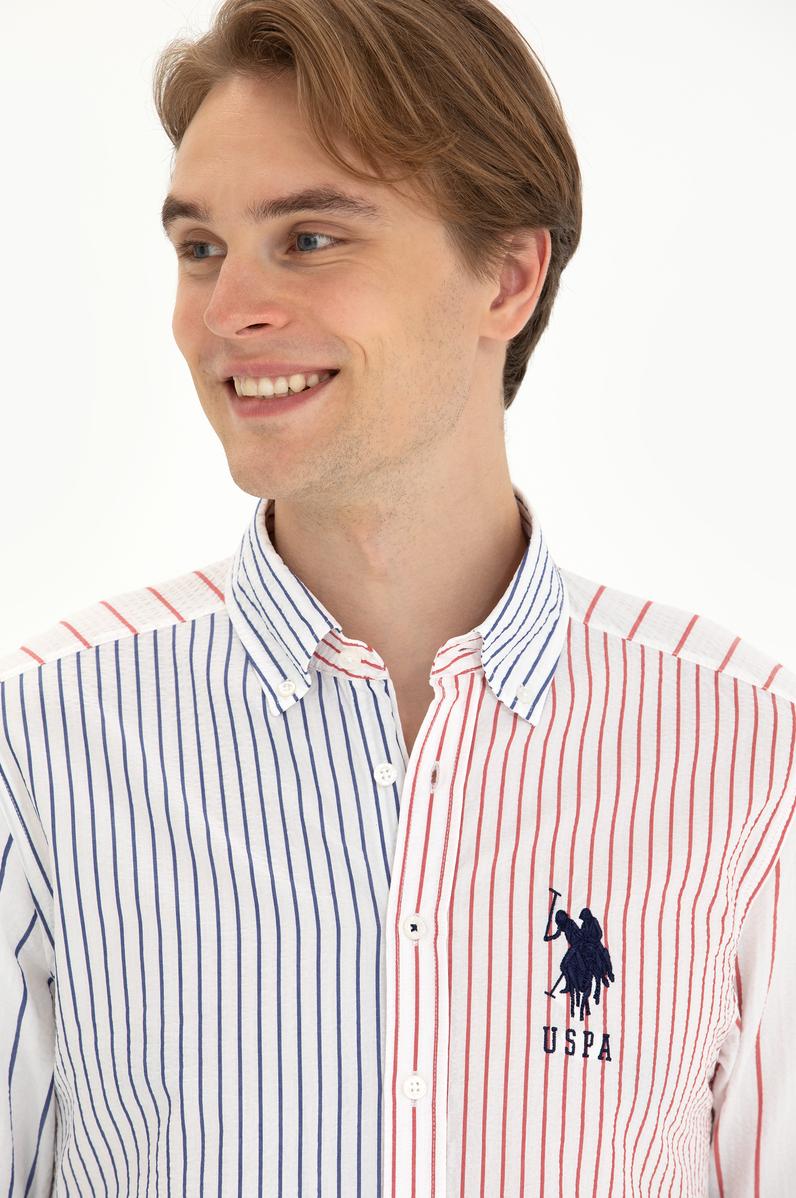 Erkek Lacivert Uzun Kollu Gömlek