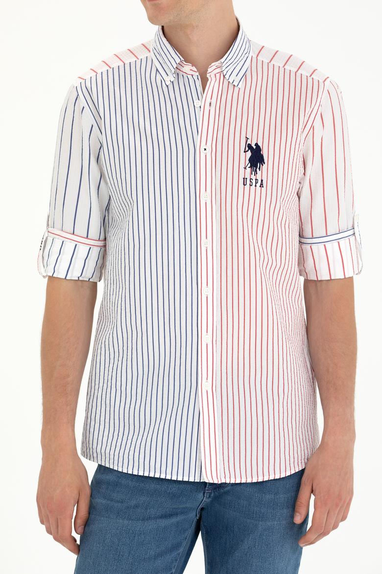 Erkek Lacivert Uzun Kollu Gömlek - 50263881005