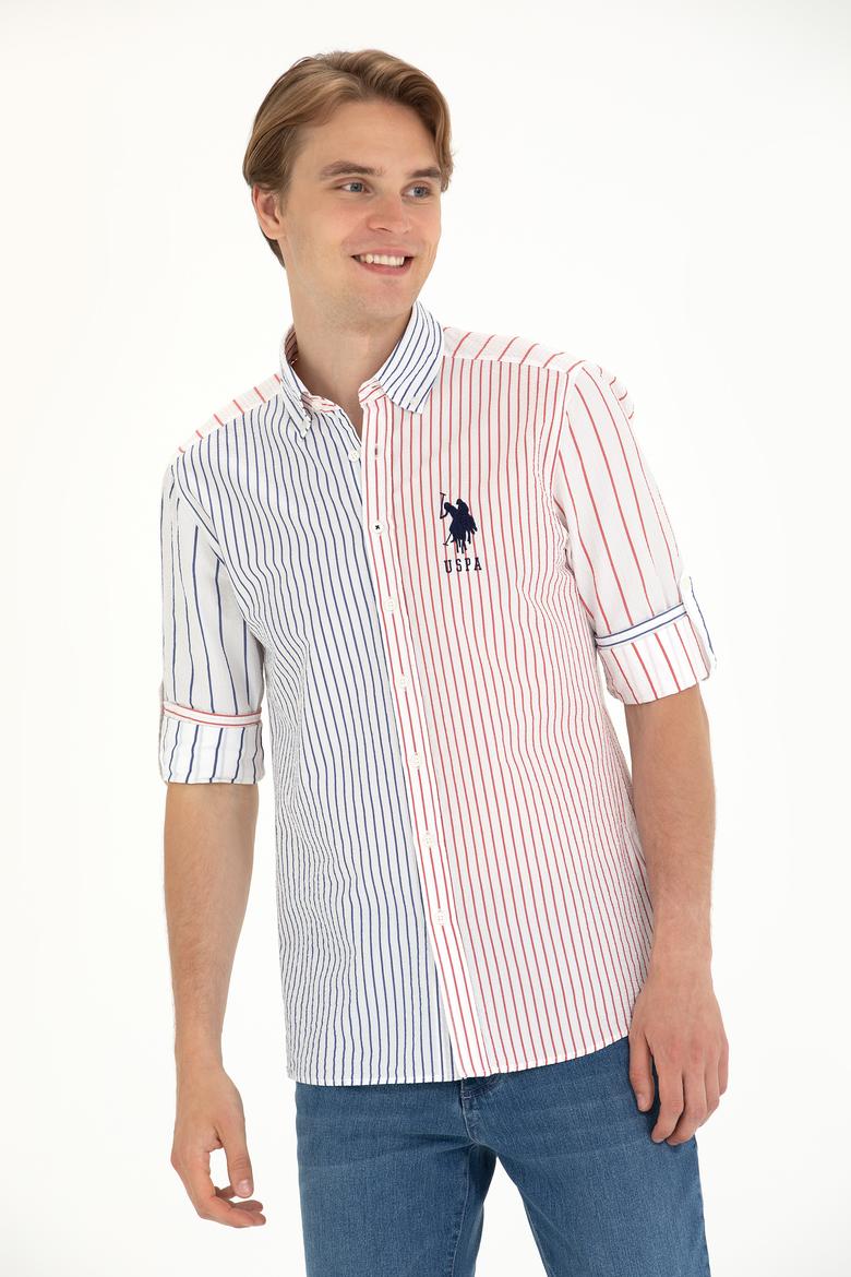 Erkek Lacivert Uzun Kollu Gömlek