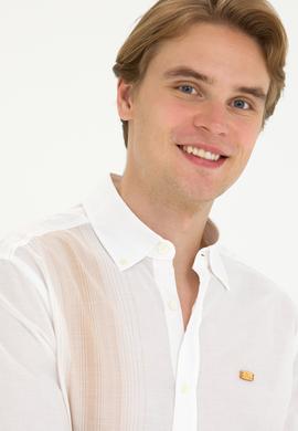 Erkek Camel Uzun Kollu Gömlek - 50264069016