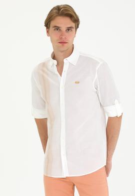 Erkek Camel Uzun Kollu Gömlek - 50264069016