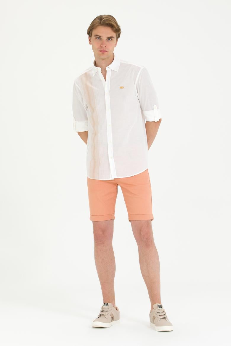 Erkek Camel Uzun Kollu Gömlek - 50264069016