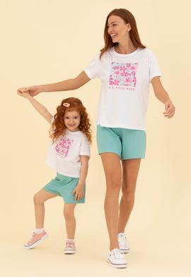 Kadın Mint Örme Şort - 50263791052