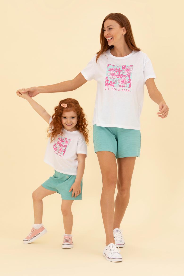 Kadın Mint Örme Şort