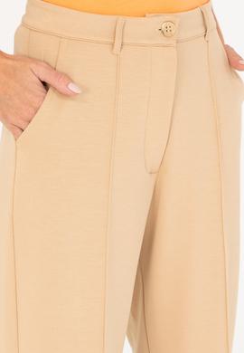 Kadın Camel Örme Pantolon - 50264710001