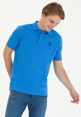 Erkek Saks Polo Yaka Tişört - 50263420043