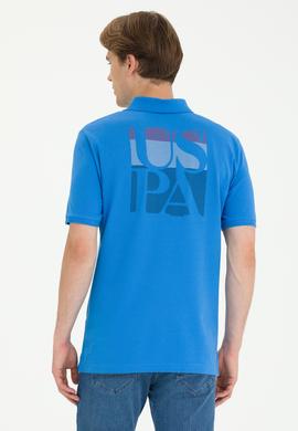 Erkek Saks Polo Yaka Tişört - 50263420043