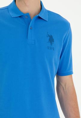 Erkek Saks Polo Yaka Tişört - 50263420043