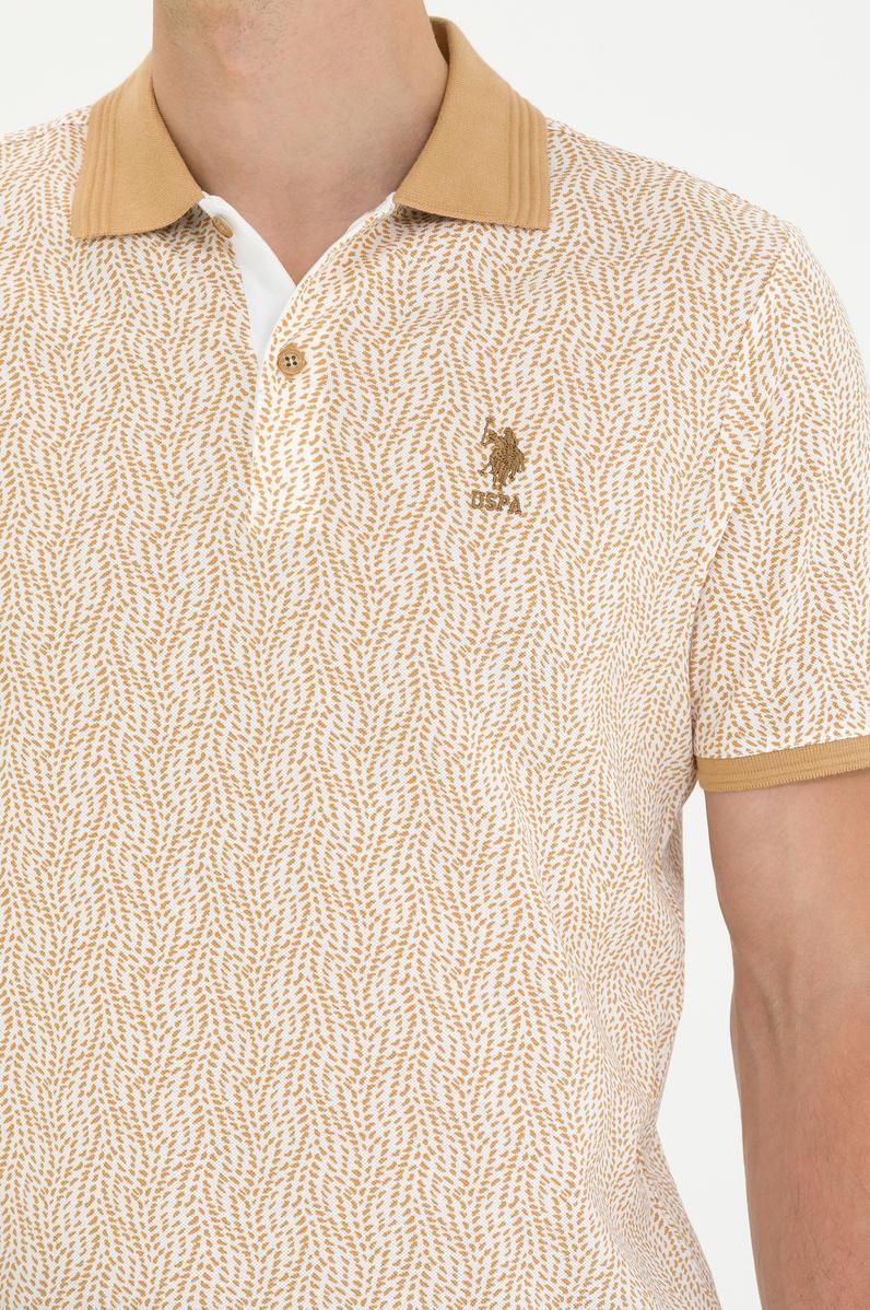 Erkek Camel Polo Yaka Tişört