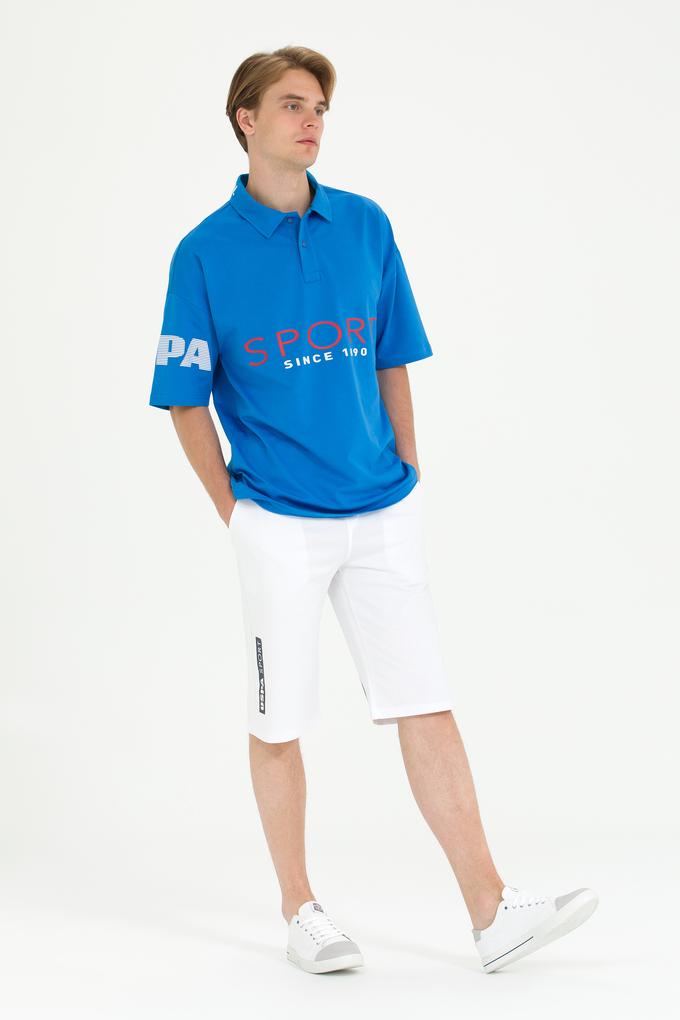 Erkek Beyaz Örme Şort