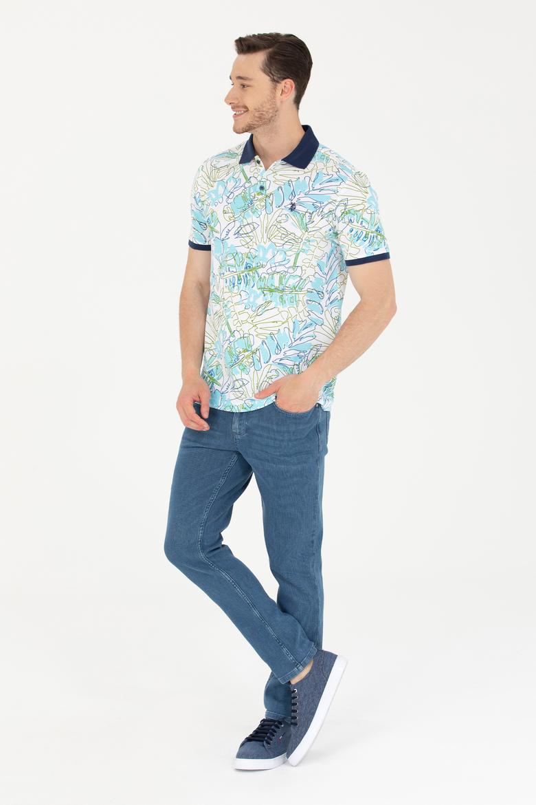 Erkek Açık Mavi Jean Pantolon - 50264322098