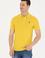 Erkek Safran Polo Yaka Basic T-Shirt