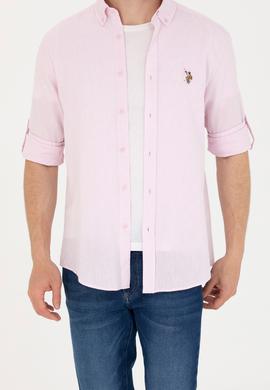 Erkek Manolya Uzun Kollu Gömlek - 50263359053