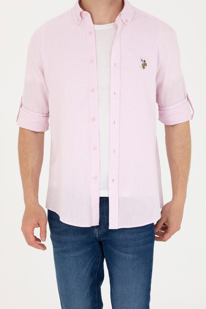 Erkek Manolya Uzun Kollu Gömlek - 50263359053