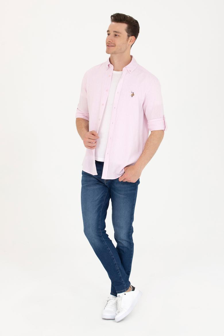 Erkek Manolya Uzun Kollu Gömlek - 50263359053