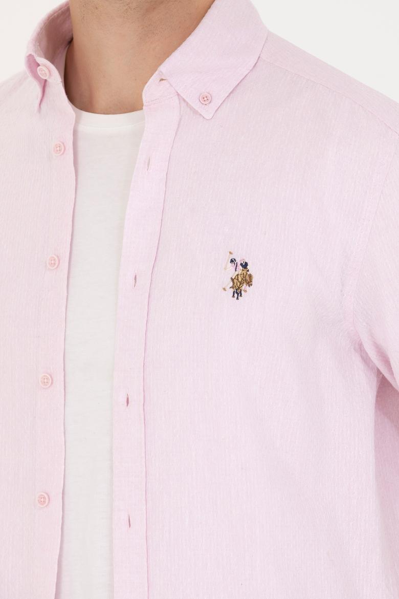 Erkek Manolya Uzun Kollu Gömlek - 50263359053