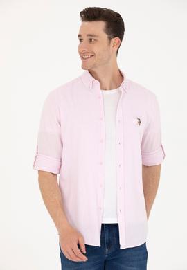 Erkek Manolya Uzun Kollu Gömlek - 50263359053