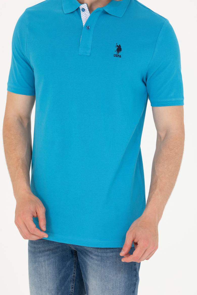 Erkek Kobalt Basic Polo Yaka Tişört - 50263236101