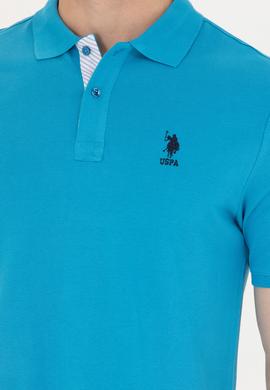 Erkek Kobalt Basic Polo Yaka Tişört - 50263236101