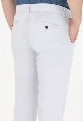 Erkek Açık Mavi Kanvas Pantolon - 50263861016