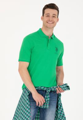 Erkek Elma Yeşili Polo Yaka Tişört - 50263420023