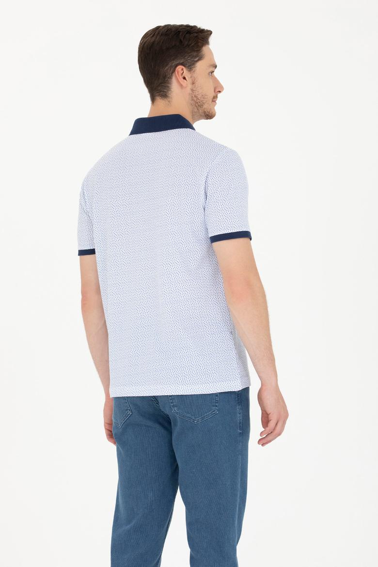 Erkek Lacivert Polo Yaka Tişört - 50276798039