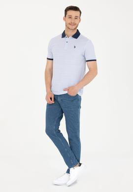 Erkek Lacivert Polo Yaka Tişört - 50276798039