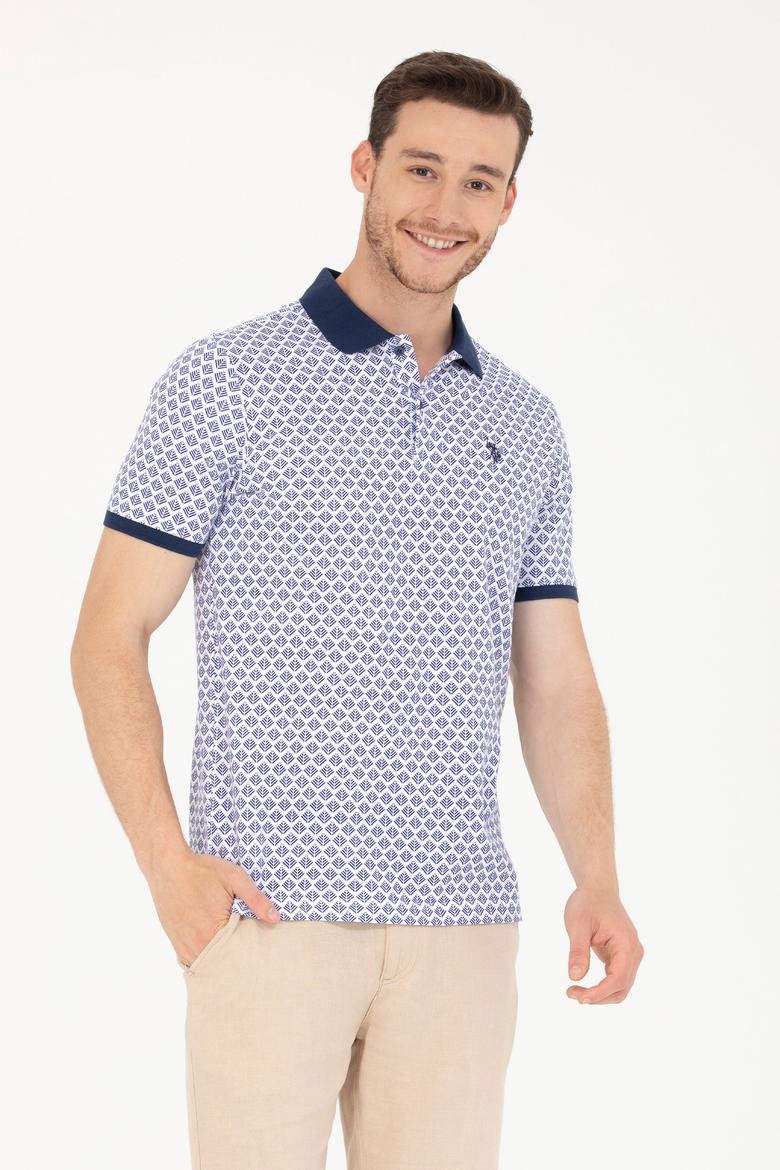 Erkek Lacivert Polo Yaka Tişört