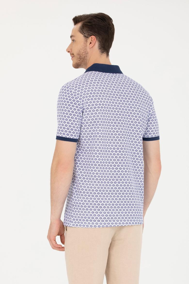 Erkek Lacivert Polo Yaka Tişört - 50276800036