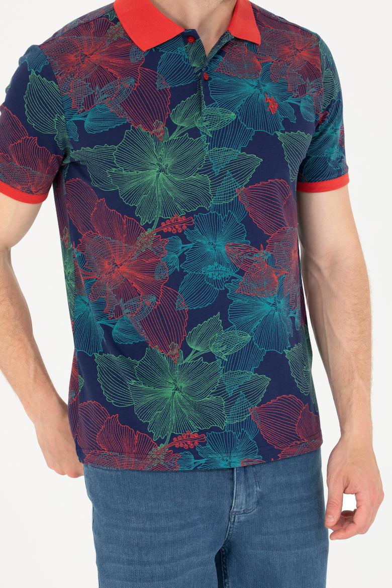 Erkek Lacivert Polo Yaka Tişört - 50276807049