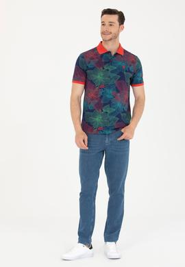 Erkek Lacivert Polo Yaka Tişört - 50276807049