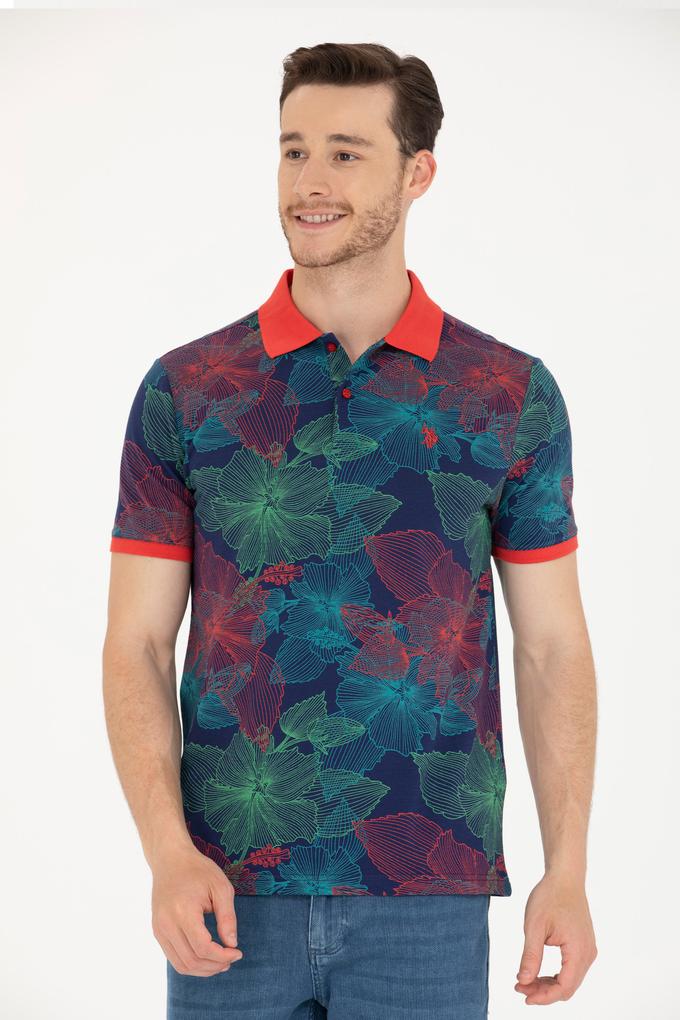 Erkek Lacivert Polo Yaka Tişört