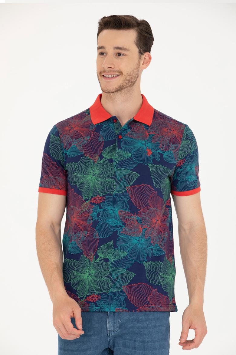 Erkek Lacivert Polo Yaka Tişört