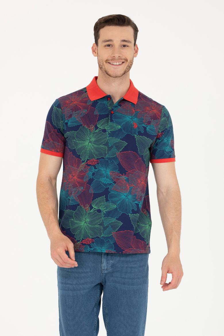 Erkek Lacivert Polo Yaka Tişört - 50276807049