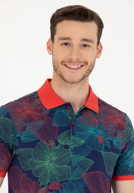 Erkek Lacivert Polo Yaka Tişört - 50276807049