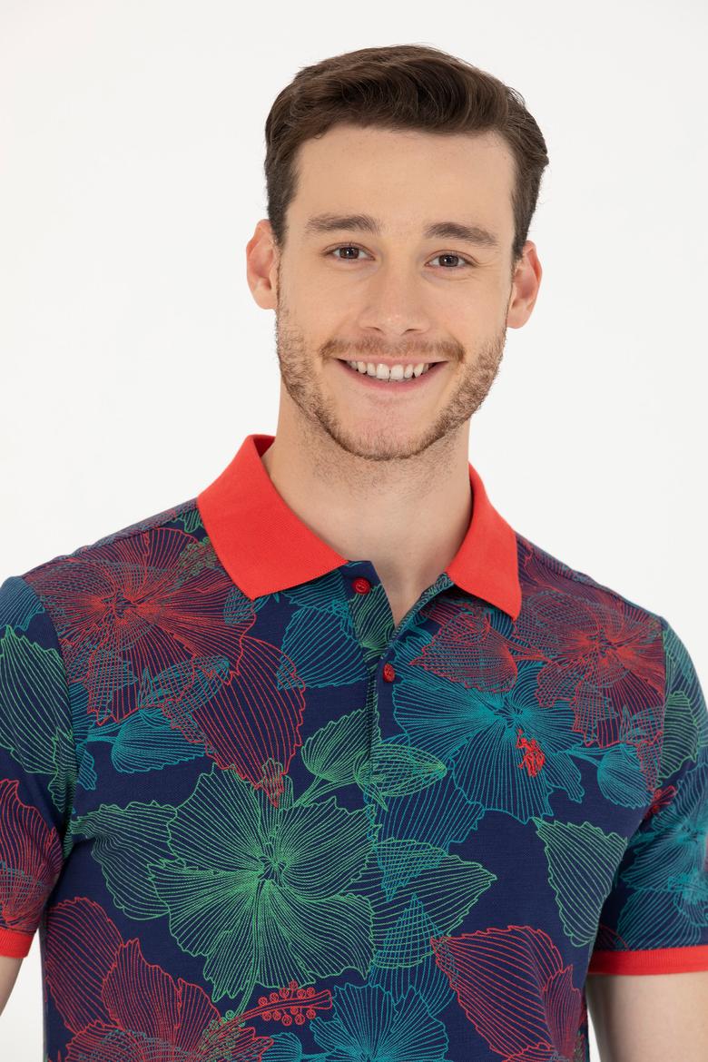 Erkek Lacivert Polo Yaka Tişört - 50276807049