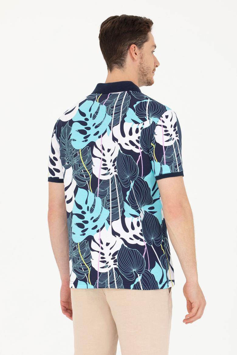 Erkek Lacivert Polo Yaka Tişört - 50276819031