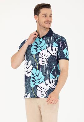 Erkek Lacivert Polo Yaka Tişört - 50276819031