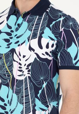 Erkek Lacivert Polo Yaka Tişört - 50276819031