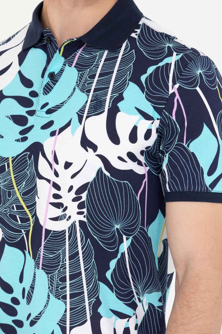 Erkek Lacivert Polo Yaka Tişört - 50276819031