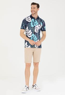 Erkek Lacivert Polo Yaka Tişört - 50276819031