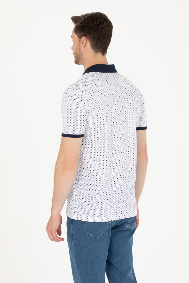 Erkek Lacivert Polo Yaka Tişört - 50276825048