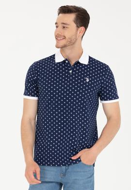 Erkek Beyaz Polo Yaka Tişört - 50276783038