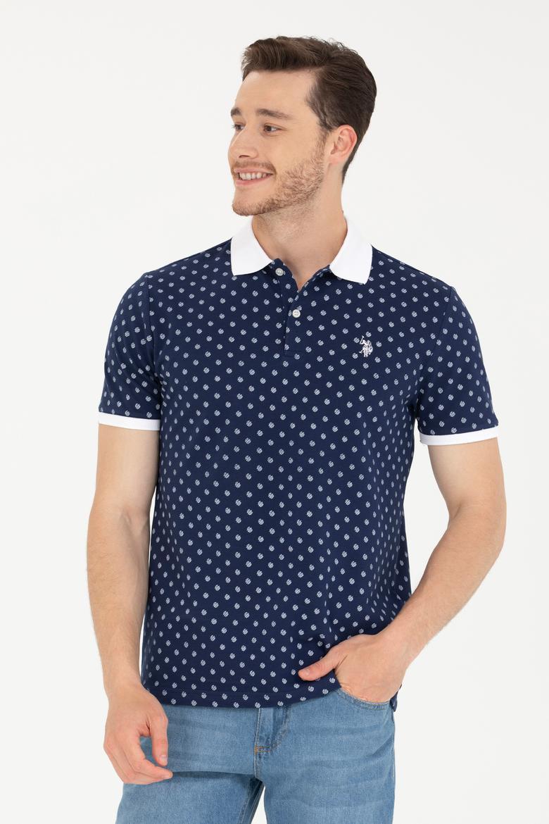 Erkek Beyaz Polo Yaka Tişört