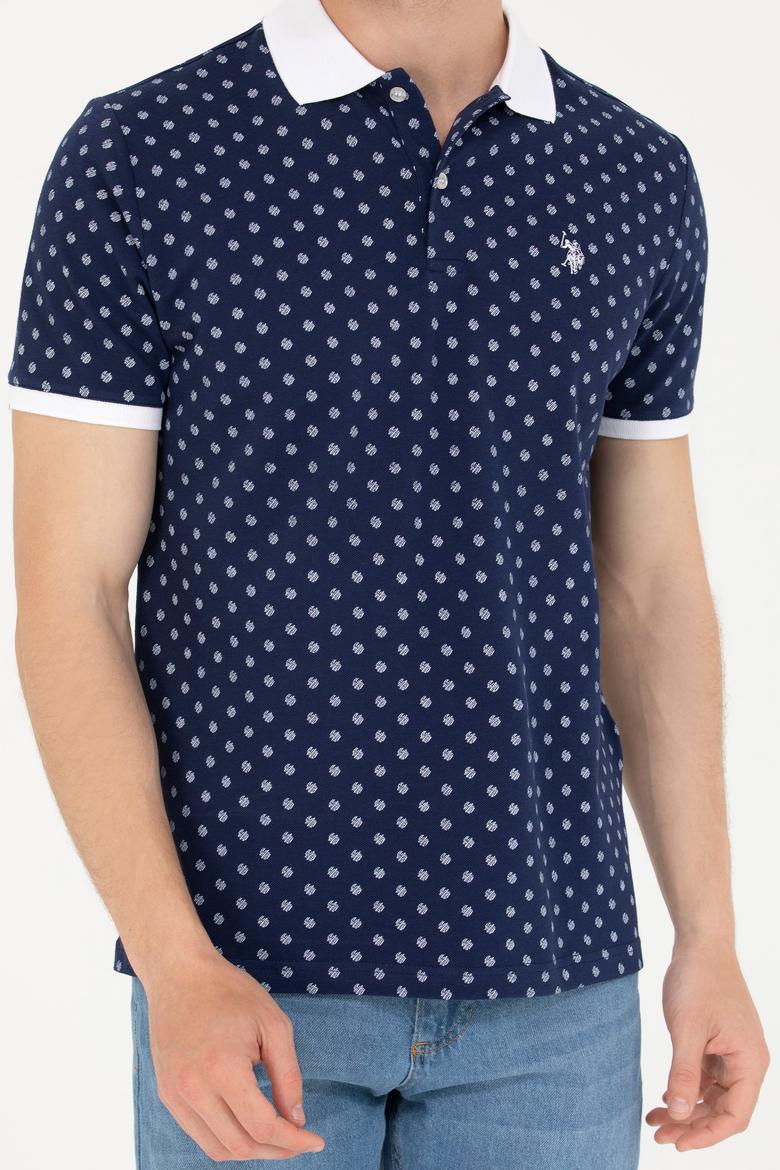 Erkek Beyaz Polo Yaka Tişört - 50276783038