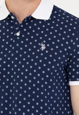 Erkek Beyaz Polo Yaka Tişört - 50276783038